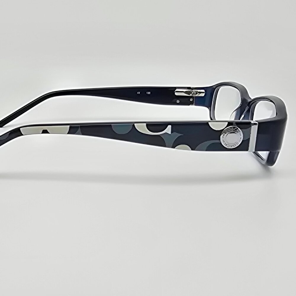 Coach Bernice 844 Teal Rectangular Eyeglasses Fra… - image 6